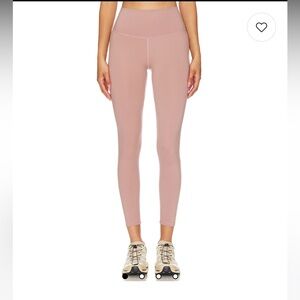 Varley Freesoft High-Waisted Mauve Leggings